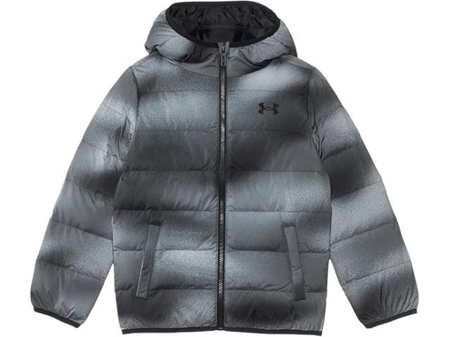(取寄) アンダーアーマー キッズ ボーイズ プロント プリント パファー ジャケット (リトル キッド) Under Armour Kids boys Under Armour Kids Pronto Print Puffer Jacket (Little Kid) Blackの通販は