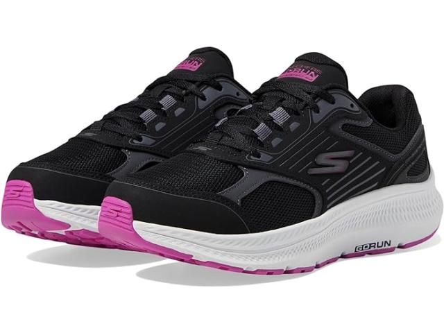 (取寄) スケッチャーズ スニーカー レディース ゴー ラン コンシステント 2.0 アドバンテージ SKECHERS women Go Run Consistent 2.0 Advantage Black/Fuchsia