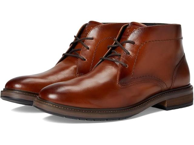 (取寄) フローシャイム メンズ フォージ プレーン トゥ チャッカ Florsheim men Forge Plain Toe Chukka Cognac