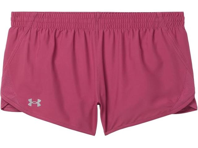 (取寄) アンダーアーマー キッズ レディース フライ バイ ショーツ (ビッグ キッズ) Under Armour Kids women Fly By Shorts (Big Kids) Fuchsia Dusk/Fuchsia Dusk/Reflective