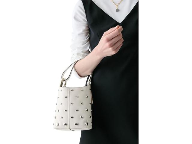 取寄) ケイトスペード レディース ハロ スタデッド ファイン グレイン