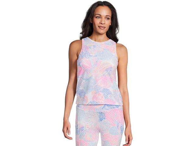 (取寄) リリー ピュリッツァー レディース カンディア アクティブ ブラ タンク アップ Lilly Pulitzer women Candia Active Bra Tank Up Multi Roar Of The Seas