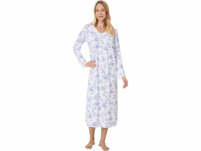 (取寄) アイリーン ウエスト レディース ロング スリーブ バレエ ガウン Eileen West women Eileen West Long Sleeve Sweaterknit Ballet Gown White Ground Floralの通販は