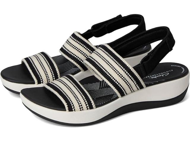 (取寄) クラークス レディース アーラ ストロール Clarks women Arla Stroll Black Multi Textile