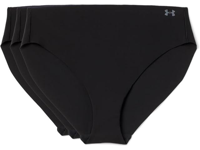 (取寄) アンダーアーマー レディース シームレス ビキニ - 3 PK ソリッド Under Armour women Seamless Bikini - 3 PK Solid Black