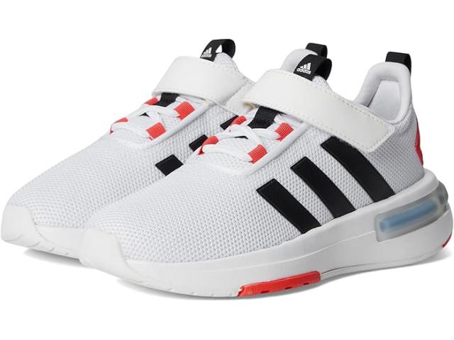 (取寄) アディダス キッズ ボーイズ レーザー TR23 エル (リトル キッド/ビッグ キッド) adidas Kids boys adidas Kids Racer TR23 EL (Little Kid/Big Kid) Footwear White/Core Black/Bright Redの通販は 13,601円