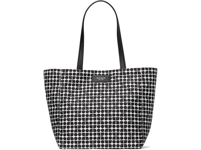 (取寄) ケイトスペード レディース ノエル プリンテッド ファブリック ラージ トート Kate Spade New York women Noel Printed Fabric Large Tote Black Multiの通販は 52,068円
