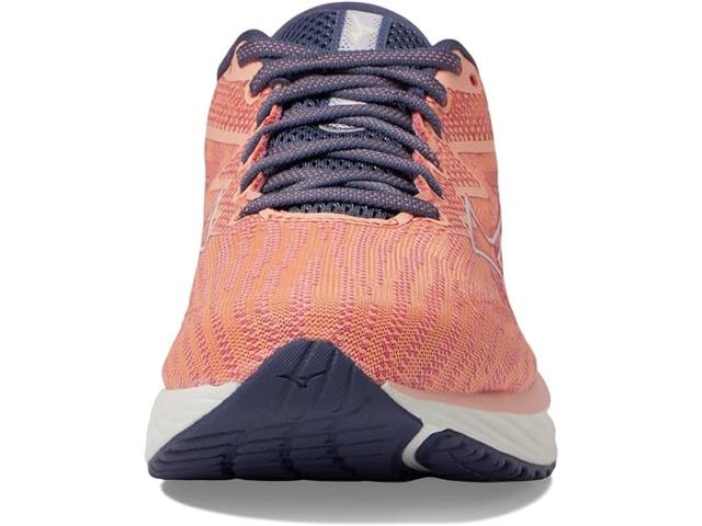 (取寄) ミズノ レディース ウェーブ ライダー 27 Mizuno women Mizuno Wave Rider 27 Coral Reef/Snow Whiteの通販は