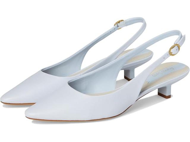(取寄) フランコ サルト レディース プーラ スリングバック シューズ Franco Sarto women Pura Slingback Shoes Soft Blue Leather