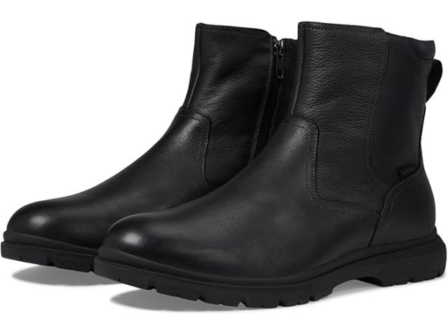 (取寄) フローシャイム メンズ ルックアウト プレーン トゥ サイド ジップ ブート Florsheim men Lookout Plain Toe Side Zip Boot Black Tumbledの通販は