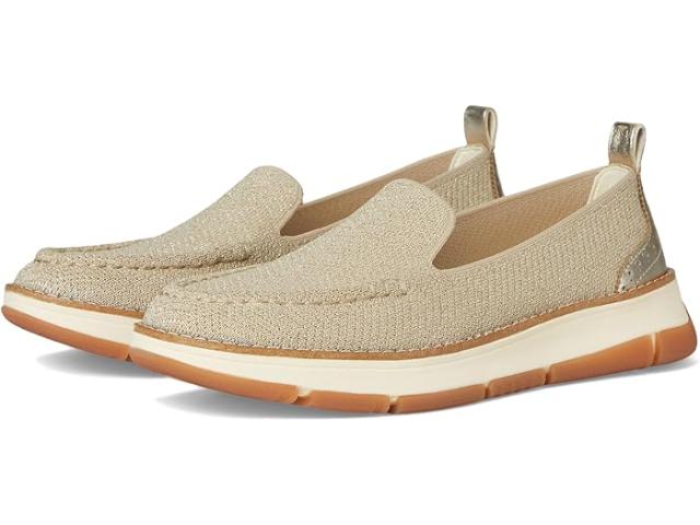 (取寄) コールハーン レディース ゼログランド レベル ステッチライト Cole Haan women Zerogrand Revel Stitchlite Venetians Rye Knit/Gold llic/Ivory