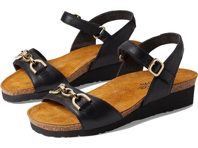 (取寄) ナオト レディース オーブリー Naot women Naot Aubrey Soft Black Leatherの通販は 33,027円