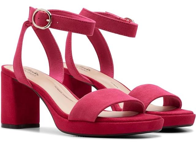 (取寄) クラークス レディース ベイ Clarks women Clarks AmbyrLyn Bay Fuchsia Suedeの通販は 18,101円