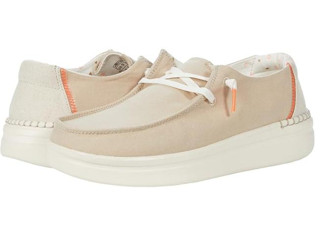 (取寄) ヘイ デュード レディース ウェンディ ライズ Hey Dude women Wendy Rise Chambray/Sand/Shell