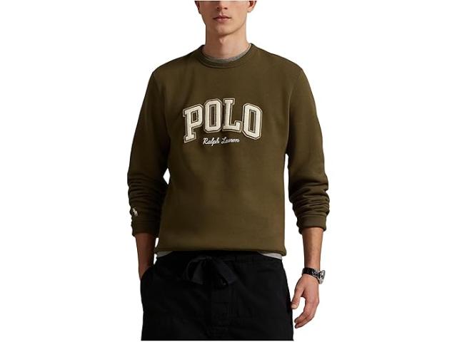 (取寄) ラルフローレン メンズ ロゴ フリース スウェットシャツ Polo Ralph Lauren men Logo Fleece Sweatshirt Canopy Olive