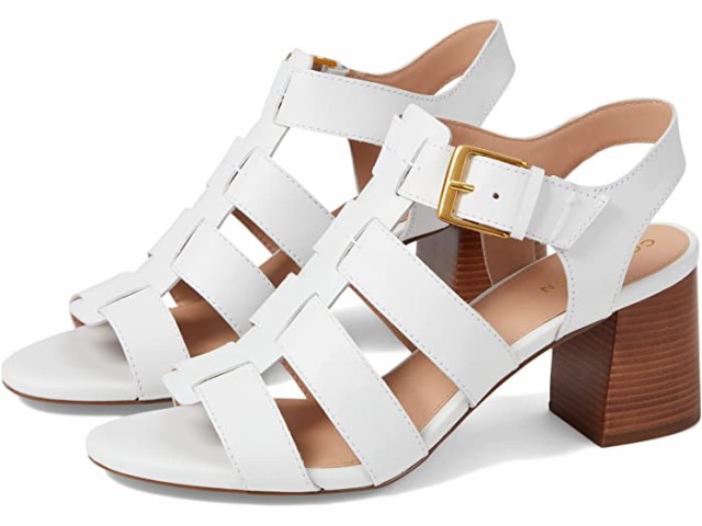 (取寄) コールハーン レディース ジョシー フィッシャーマン サンダル 65 ウム Cole Haan women Cole Haan Josie Fisherman Sandal 65 mm Optic White Leatherの通販は