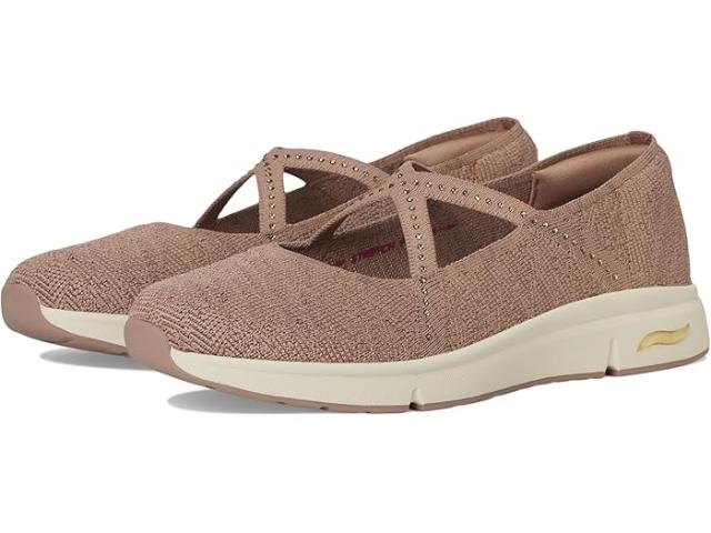 (取寄) スケッチャーズ レディース マーサ スチュワート アーチ フィット リビング - メドウ ウォーク SKECHERS women Martha Stewart Arch Fit Living - Meadow Walk Mocha