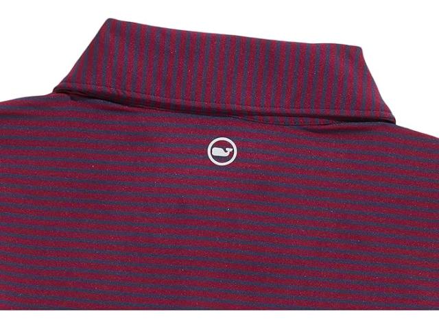 (取寄) ヴィンヤードヴァインズ キッズ ボーイズ ブラッドリー ストライプ サンカティ ポロ (トドラー/リトル キッズ/ビッグ キッズ) Vineyard Vines Kids boys Vineyard Vines Kids Bradley Stripe Sankaty Polo (Toddler/Little Kids/Big Kids) Crimson/Nautical Navyの通販は