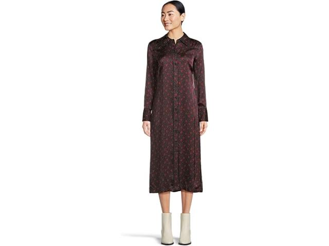 (取寄) メイドウェル レディース ルイーズ ドレス - ライトウェイト セミ シャイン Madewell women Louise Dress - Lightweight Semi Shine Sweet Ditsy Bright Cherry