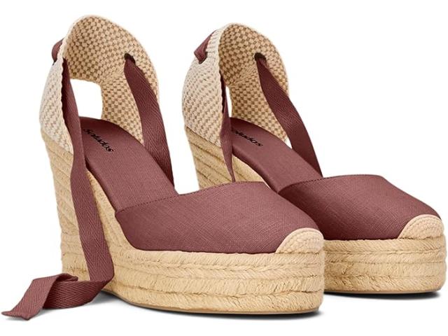 (取寄) ソルドス レディース プラットフォーム ウェッジ エスパドリーユ Soludos women Soludos Platform Wedge Espadrille Castao Brown