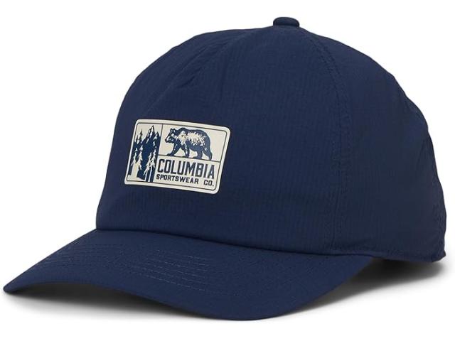 (取寄) コロンビア アルタ クレスト 3D ストレッチ スナップ バック Columbia Alta Crest 3D Stretch Snap Back Collegiate Navy/Columbia Bear Rectangle