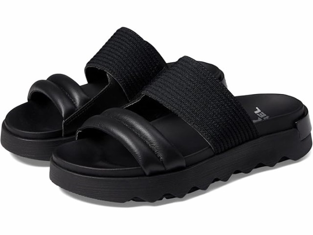 (取寄) ソレル レディース バイブ スライド SOREL women SOREL Viibe Slide Black/Blackの通販は
