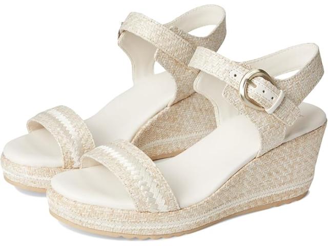 (取寄) ナチュラライザー レディース  Naturalizer women Stella4 Eggshell Raffia
