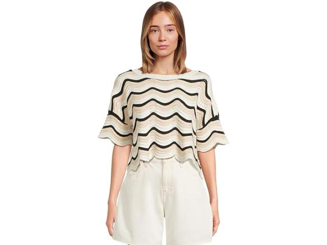 (取寄) エルスペース レディース メイク ウェーブ セーター L*Space women Make Waves Sweater Costa Nova Waves