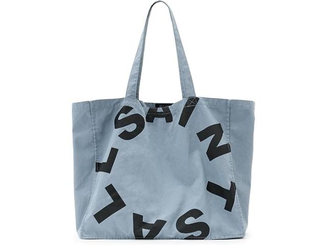 (取寄) オールセインツ メンズ ラージ ティエラ AllSaints men Large Tierra Totebag Stonewash Blue