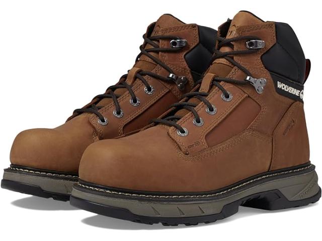 (取寄) ウルヴァリン メンズ 6 ウォータープルーフ コンポジット トゥ Wolverine men Wolverine Reforce 6