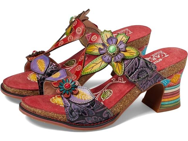 (取寄) ラルティストバイスプリングステップ レディース ロッシー L'Artiste by Spring Step women L'Artiste by Spring Step Rossie Red Multi