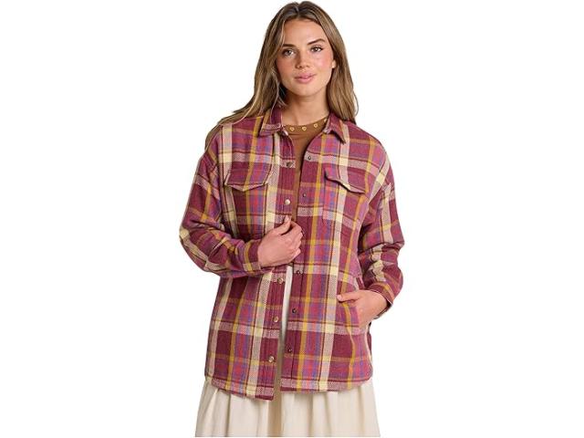 (取寄) トードアンドコー レディース コニファー シャツ ジャケット Toad&Co women Conifer Shirt Jacket Dusty Cedar