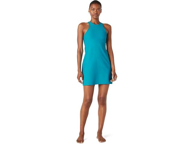 (取寄) ビヨンドヨガ レディース アンダー ロック アンド キー ドレス Beyond Yoga women Under Lock and Key Dress Blue Glow Heather