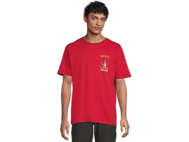 (取寄) ソルティ クルー メンズ テールド クラシック ショート スリーブ ティー Salty Crew men Tailed Classic Short Sleeve Tee Washed Red