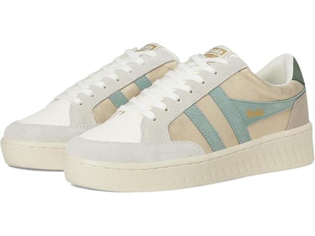 (取寄) ゴーラ レディース スーパースラム ブレイズ Gola women Superslam Blaze Gold/Green Mist/Evergreen