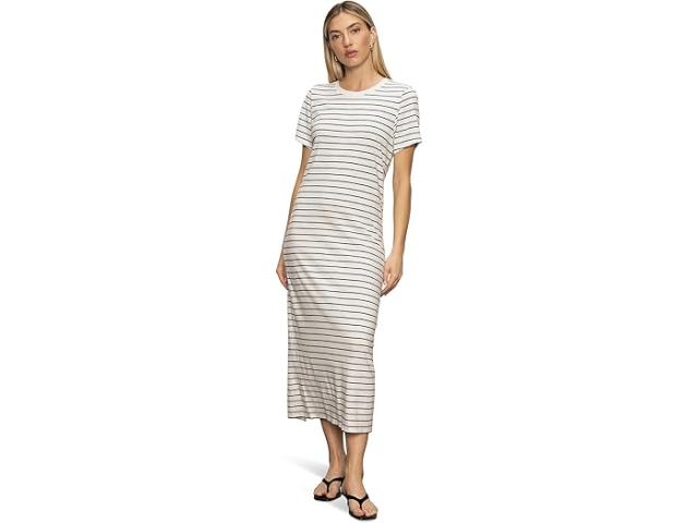 (取寄) サンクチュアリ レディース パーフェクト ティー マキシ ドレス Sanctuary women Perfect Tee Maxi Dress Chalk/Black Stripe 6