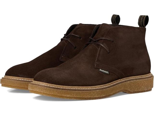 (取寄) バブアー メンズ ブレーン チャッカ ブーツ Barbour men Blaine Chukka Boots Choc Suede