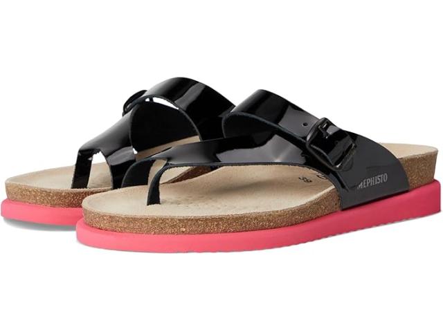 (取寄) メフィスト レディース ヘレン Mephisto women Helen Black Patent PInk