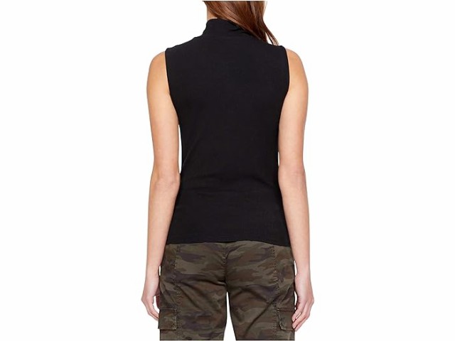 (取寄) サンクチュアリ レディース エッセンシャル スリーブレス モック ネック Sanctuary women Sanctuary Essential Sleeveless Mock Neck Blackの通販は