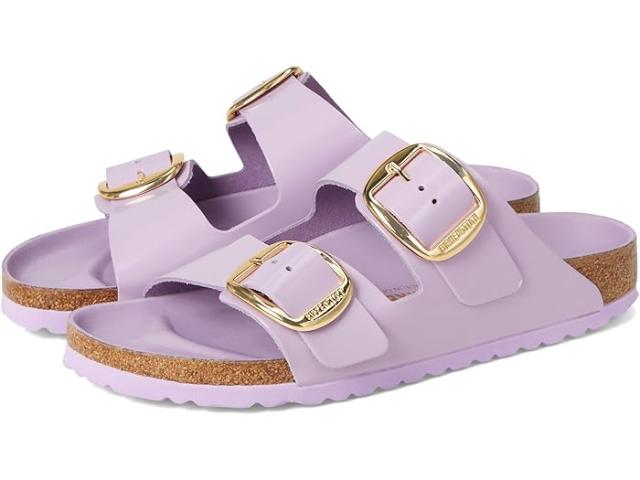 (取寄) ビルケンシュトック レディース アリゾナ ビッグ バックル ハイ シャイン Birkenstock women Arizona Big Buckle High Shine Crocus