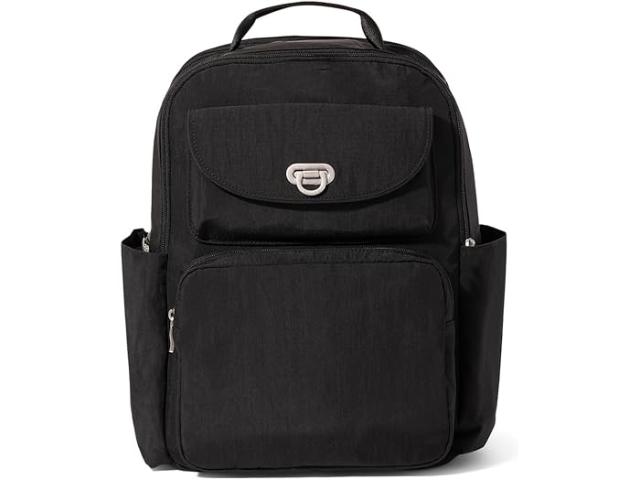 (取寄) バッガリーニ レディース コースタル フリップ ロック ラップトップ バックパック Baggallini women Coastal Flip Lock Laptop Backpack Black