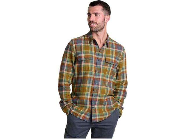 (取寄) トードアンドコー メンズ クリークウォーター ロング スリーブ シャツ Toad&Co men Creekwater Long Sleeve Shirt Coyote