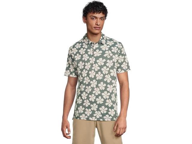 (取寄) チャビーズ メンズ ザ デイジー チェイン ポロ) Chubbies men The Daisy Chain (Range Polo) Olive - Pattern Based