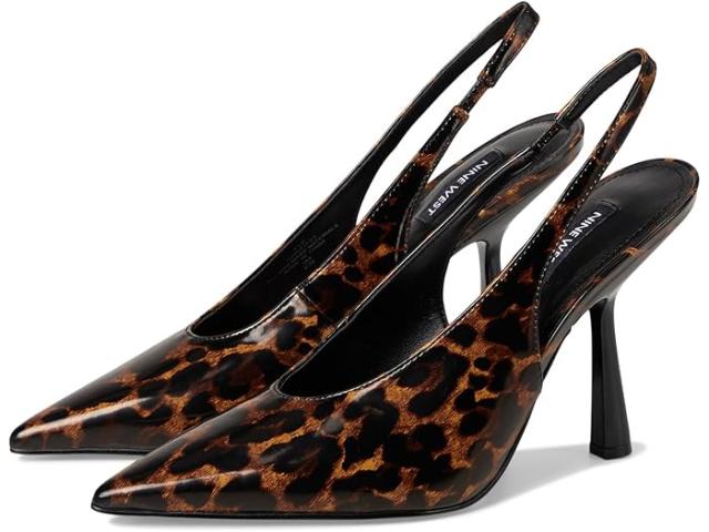 (取寄) ナインウエスト レディース  Nine West women Kates Leopard Patent