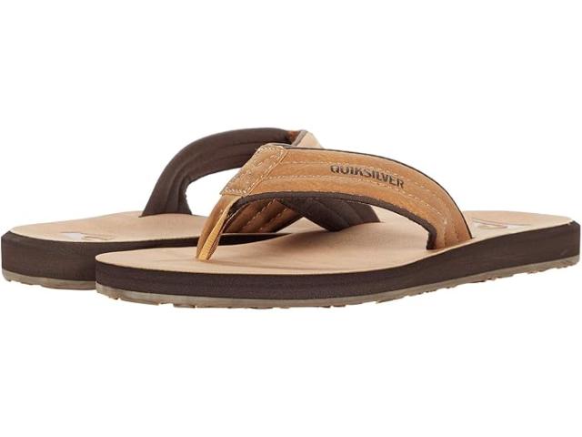 (取寄) クイックシルバー メンズ カーバー ヌバック Quiksilver men Carver Nubuck Tan Pattern 1の通販は