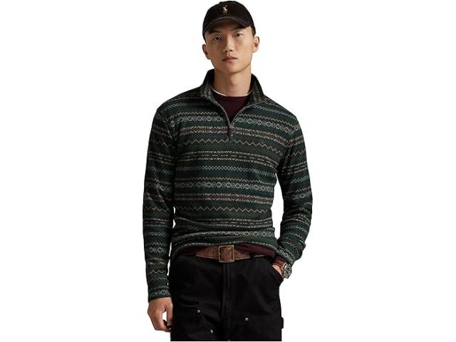 (取寄) ラルフローレン メンズ ロング スリーブ ハーフ ジップ プルオーバー Polo Ralph Lauren men Long Sleeve Half Zip Pullover Glenboyle Fair 