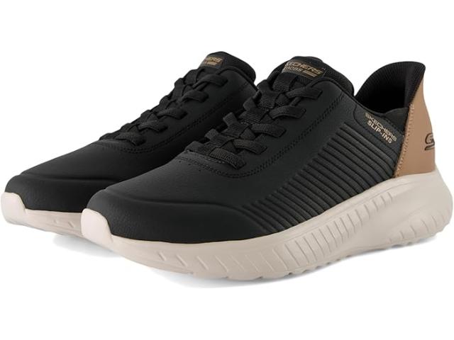 (取寄) ボブス スケッチャーズ メンズ ハンズ フリー スリップ-インス スクアッド カオス - ヒール BOBS from SKECHERS men BOBS from SKECHERS Hands Free Slip-Ins Squad Chaos - Heel Preferred Blackの通販は