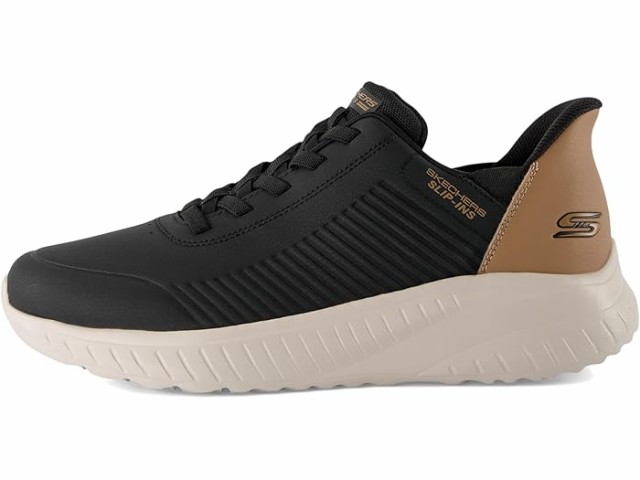 (取寄) ボブス スケッチャーズ メンズ ハンズ フリー スリップ-インス スクアッド カオス - ヒール BOBS from SKECHERS men BOBS from SKECHERS Hands Free Slip-Ins Squad Chaos - Heel Preferred Blackの通販は