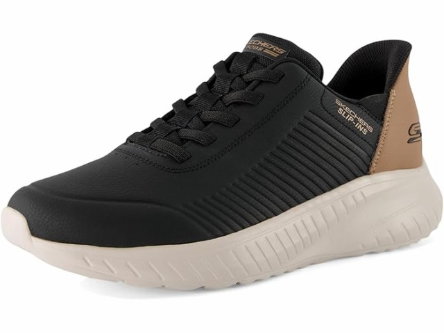 (取寄) ボブス スケッチャーズ メンズ ハンズ フリー スリップ-インス スクアッド カオス - ヒール BOBS from SKECHERS men BOBS from SKECHERS Hands Free Slip-Ins Squad Chaos - Heel Preferred Blackの通販は