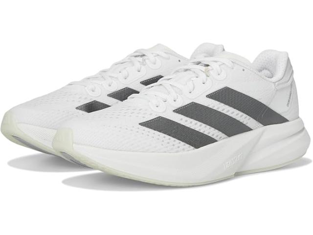 (取寄) アディダス ランニング レディース デュラモ スピード 2 ランニング シューズ adidas Running women Duramo Speed 2 Running Shoes White/Iron llic/Dash Grey